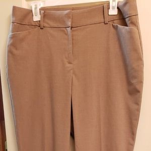 Beige/Khaki Ann Taylor dress pants Size 10 curvey